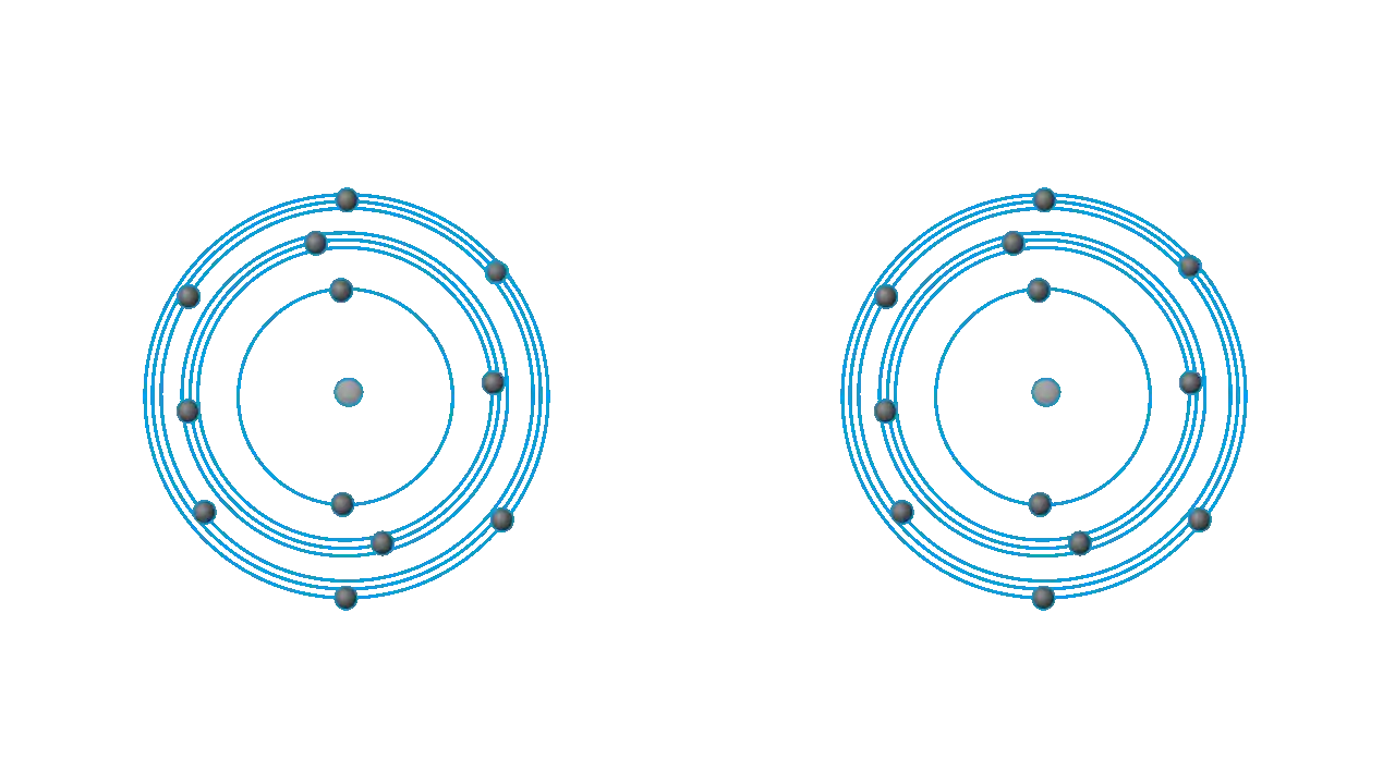 Animation du déplacement d'électron libres